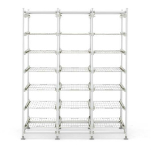 アルミオープンラックシステム(滅菌器材ラック) AR60-430 (製造販売