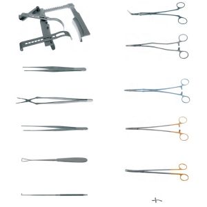 Prof.Carpentier僧帽弁形成手術器械セット (製造販売企業:株式会社